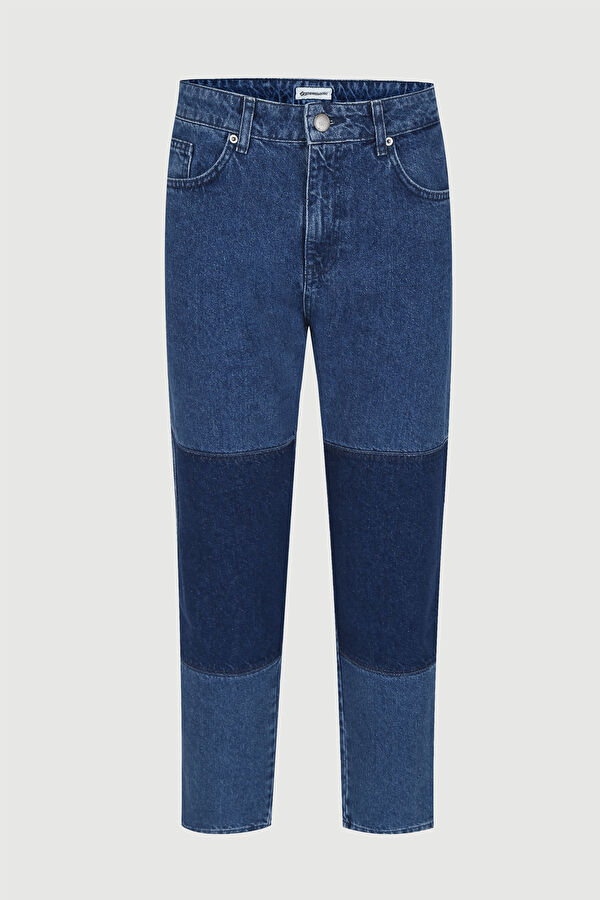 Mavi Boru Paça Jean Pantolon 4
