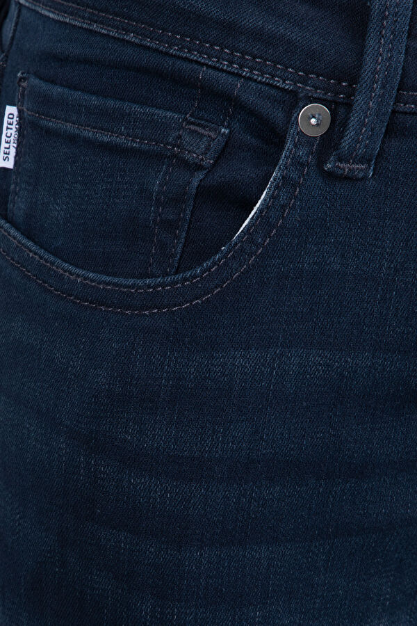 Siyah Boru Paça Jean Pantolon 3
