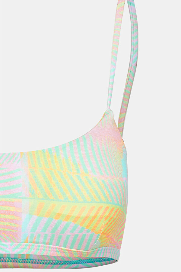 Patterned Strappy Women's Bikini 3