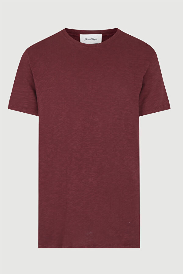 Bordo Bisiklet Yaka T-Shirt 4