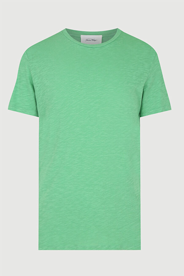 Yeşil Bisiklet Yaka T-Shirt 5