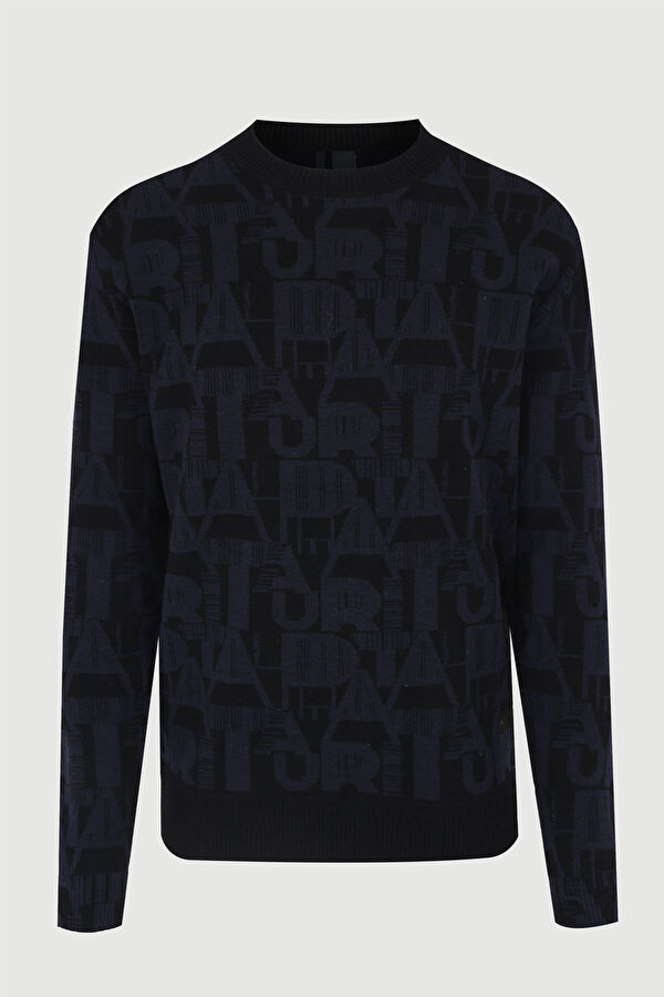 Lacivert Triko Kazak