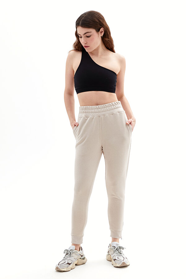 Bej Spor Pantolon