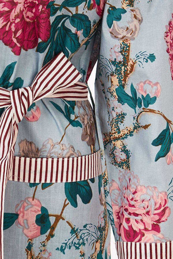 Açık Mavi Kaftan 3