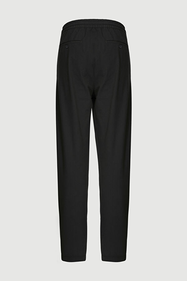 Siyah Dar Paça Pantolon 4