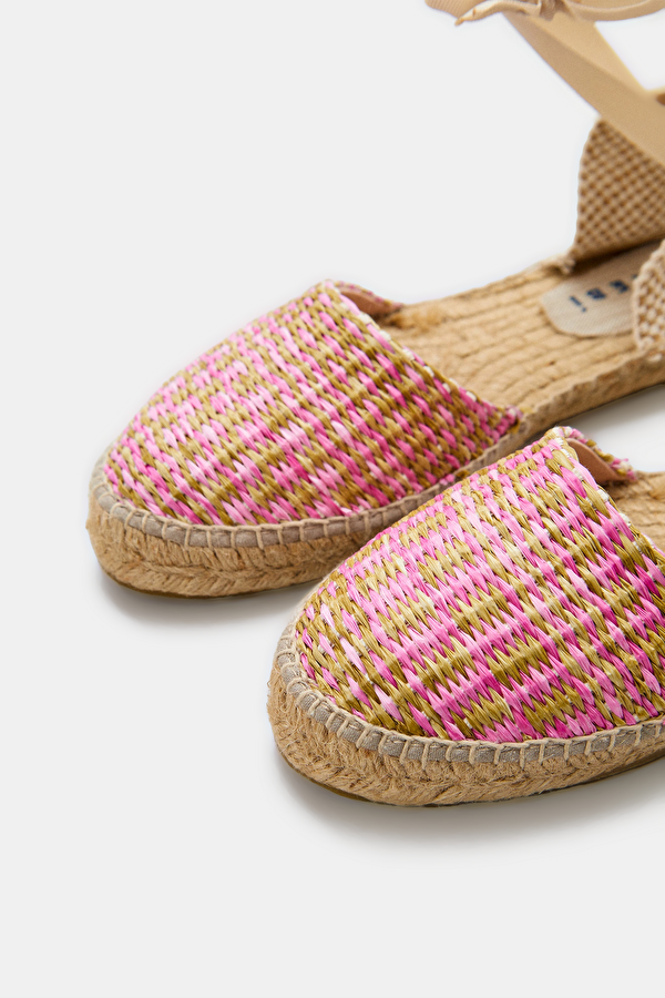 Pink Green Sandals 3