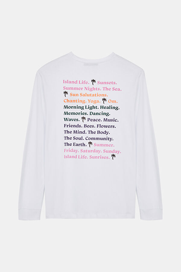 Summer Poem Uzun Kollu T-Shirt 2
