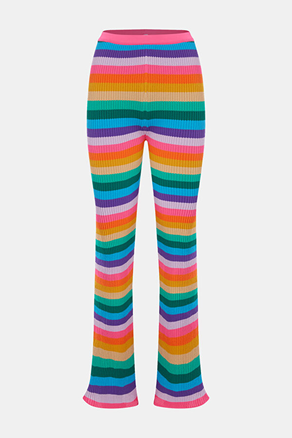 Rainbow Stripe Pantolon