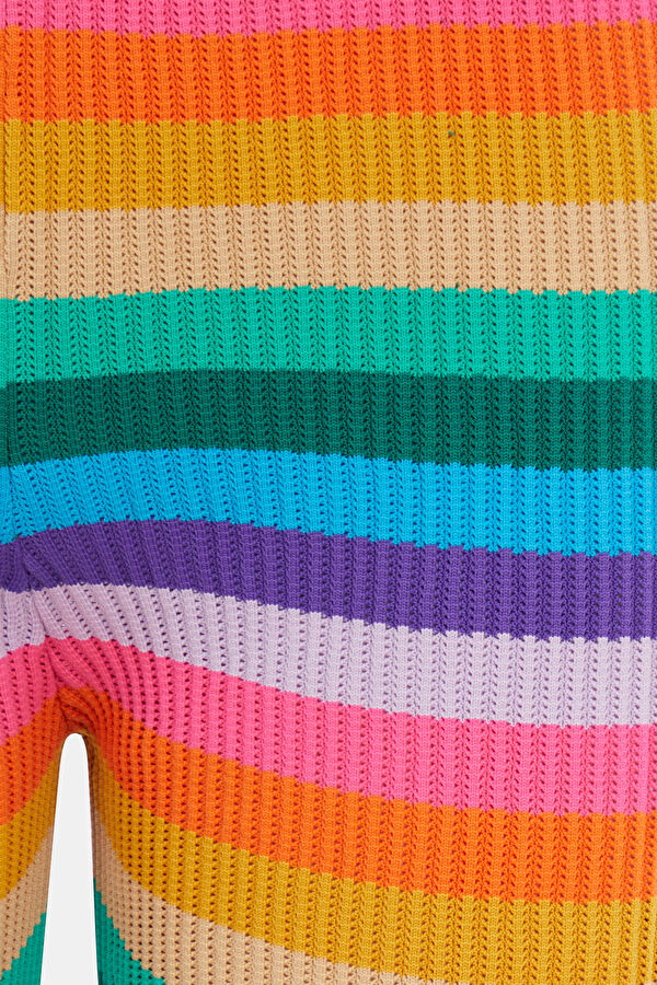 Rainbow Stripe Pantolon 3