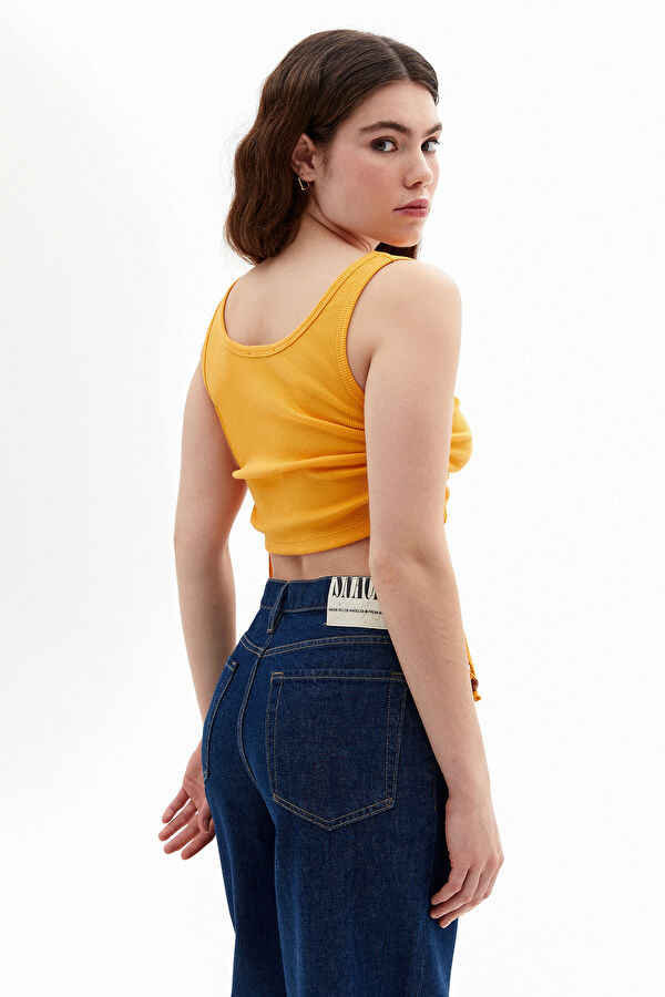 Yellow Tank Women's Blouse 3