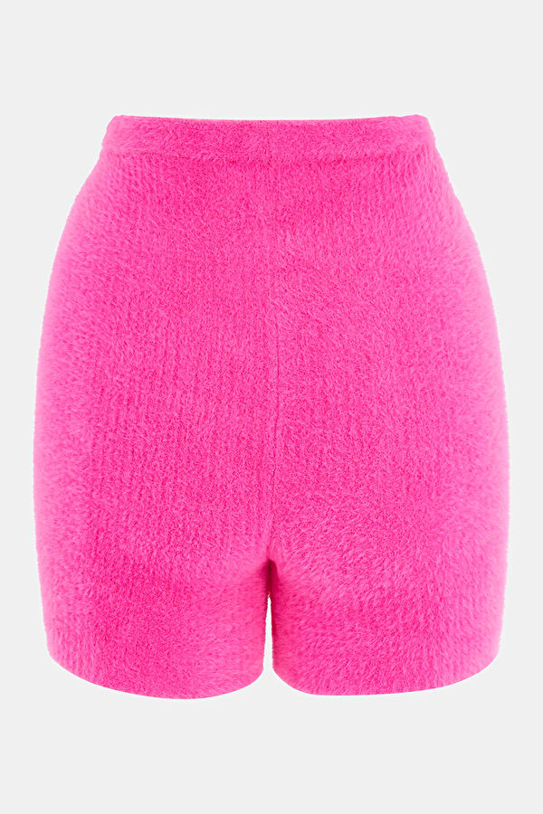 Pink Knitted Kadın Şort 2
