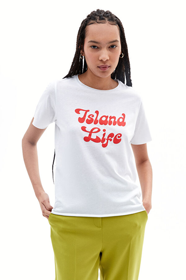 Island Life White T-Shirt
