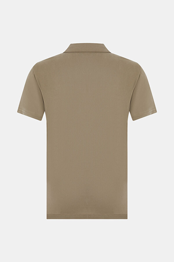 Haki Polo Yaka T-Shirt 2