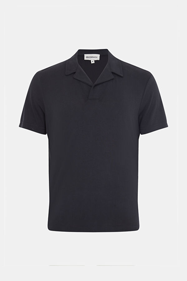 Siyah Polo Yaka T-Shirt 4