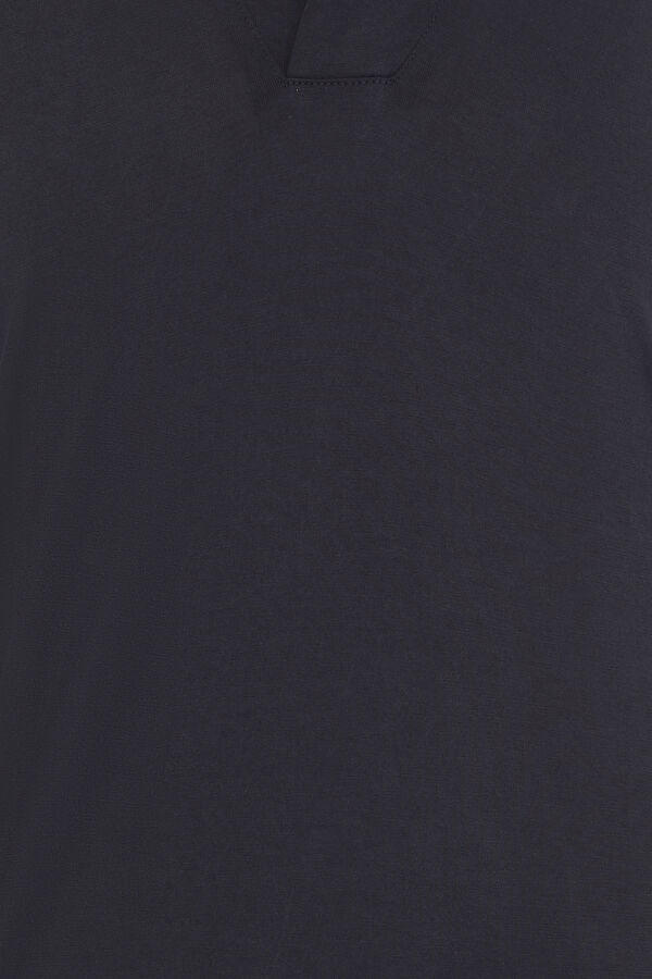 Siyah Polo Yaka T-Shirt 6