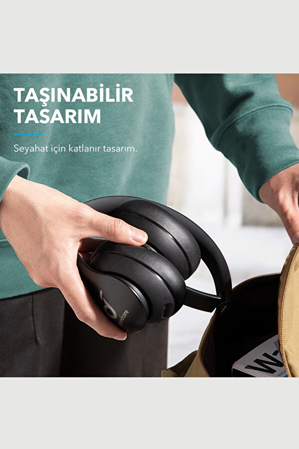Soundcore Life Q10i Siyah Kulaklık 2