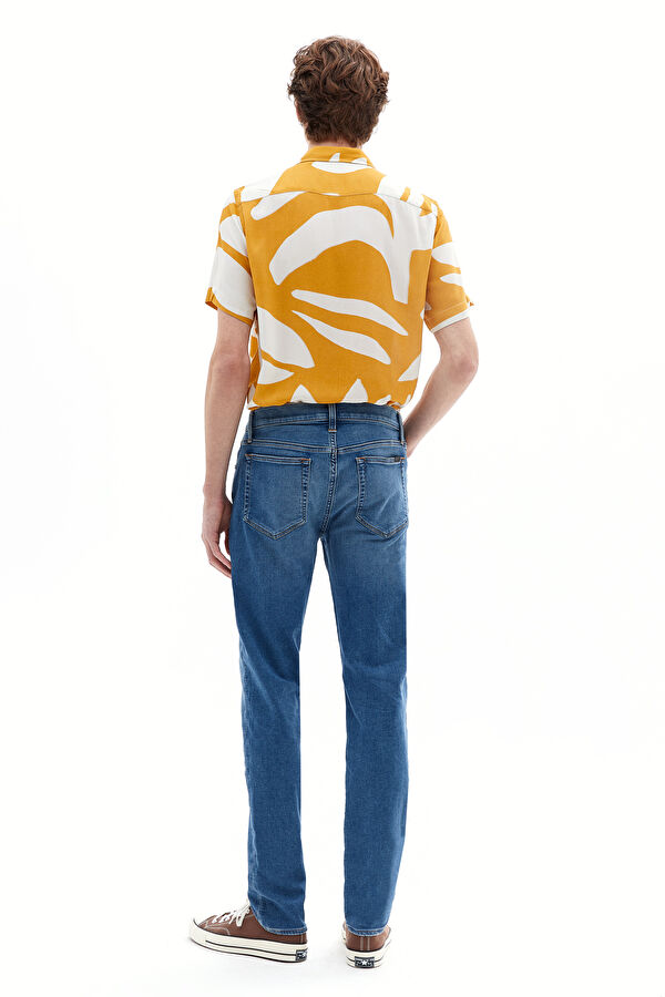 Açık Mavi Dar Paça Jean Pantolon 2