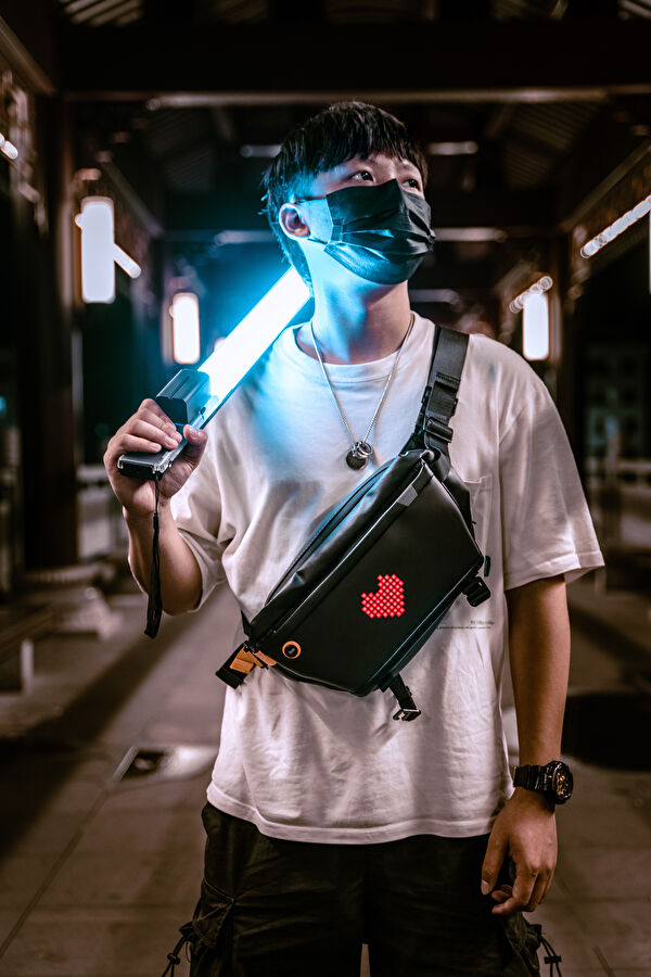 Pixoo Slingbag Siyah Çanta 2