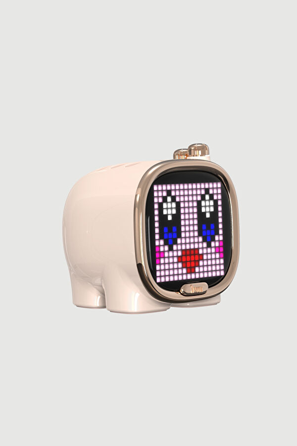 Zooe Piksel Led Ekranlı Pembe Bluetooth Hoparlör 2