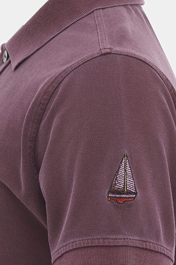 Mürdüm Polo Yaka T-Shirt 3