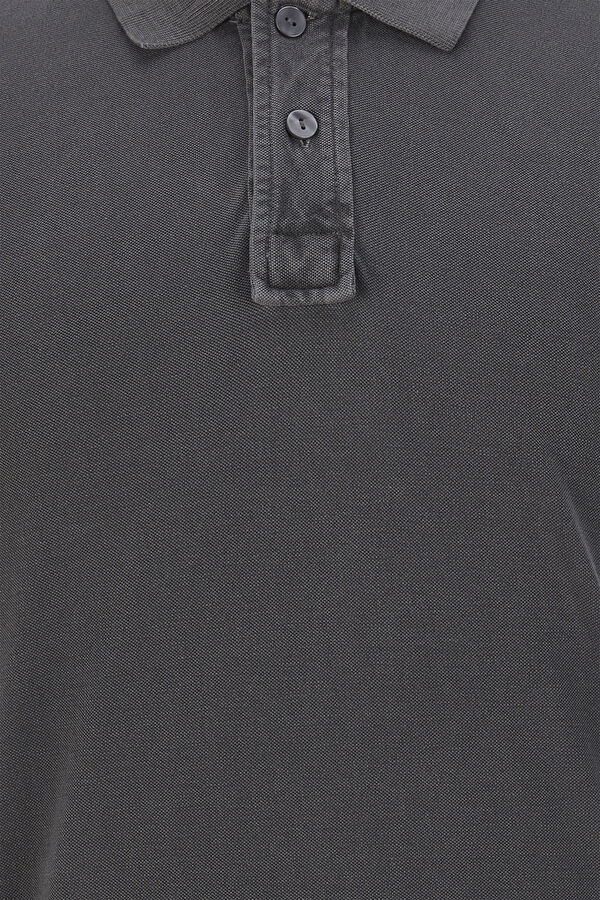 Antrasit Polo Yaka T-Shirt 3