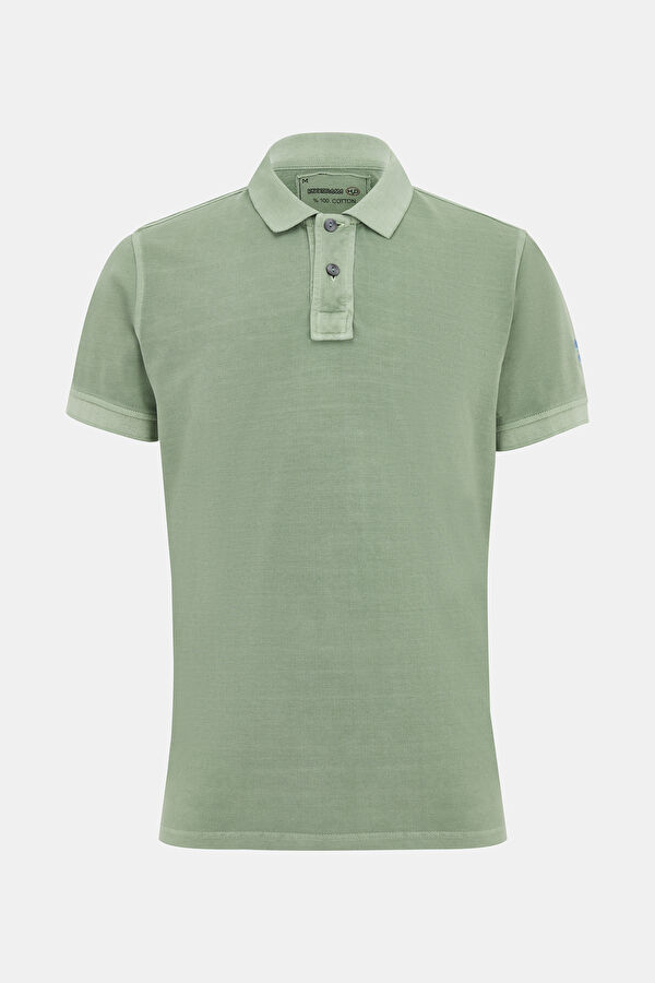 Yeşil Polo Yaka T-Shirt