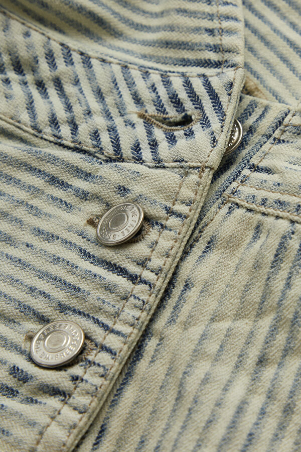 Açık Mavi Denim Tulum 3
