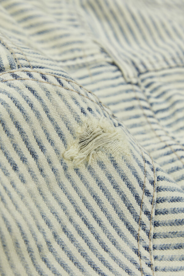 Açık Mavi Denim Tulum 4
