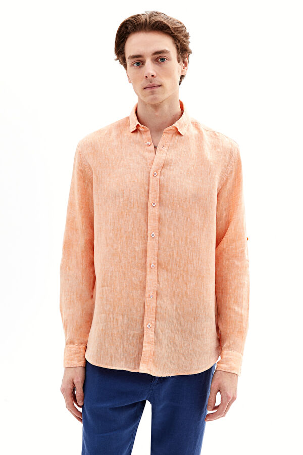 Orange Men's Shirt