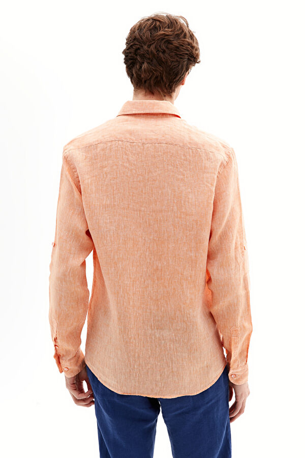 Orange Men's Shirt 2