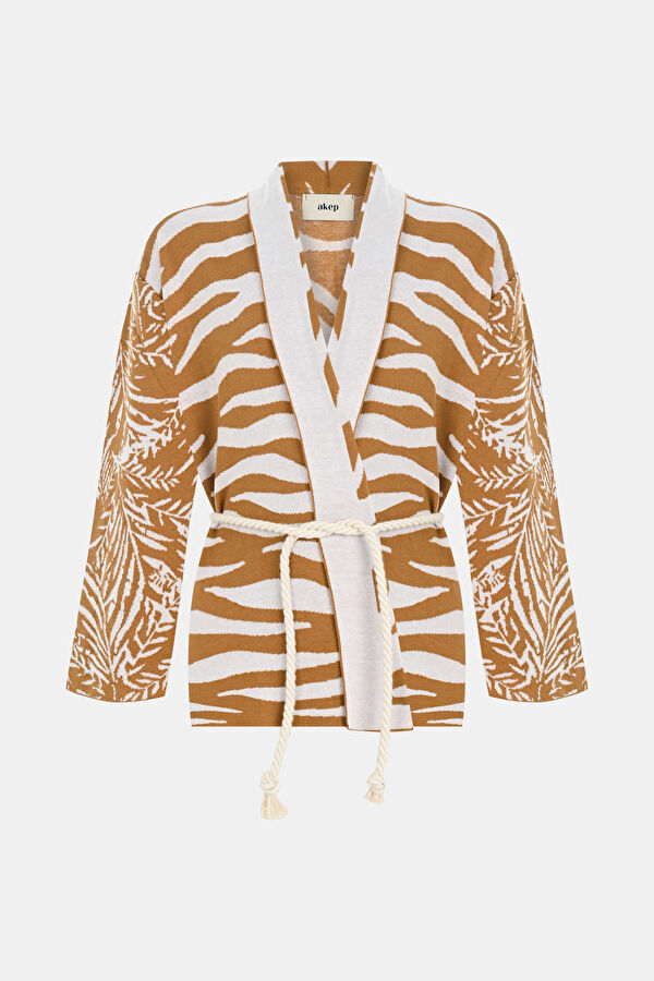 Kimono in Maglia Çocuk Kaftan