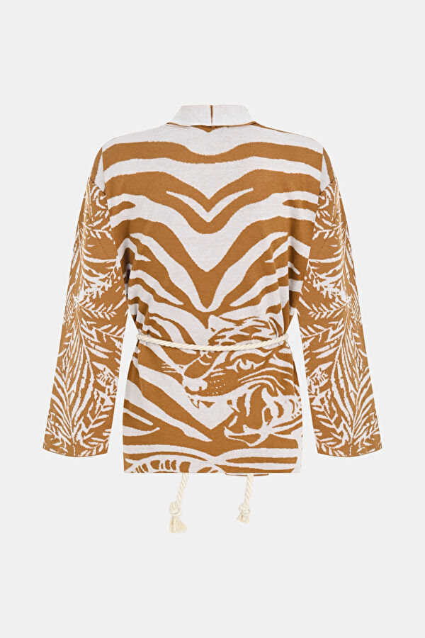 Kimono in Maglia Çocuk Kaftan 2