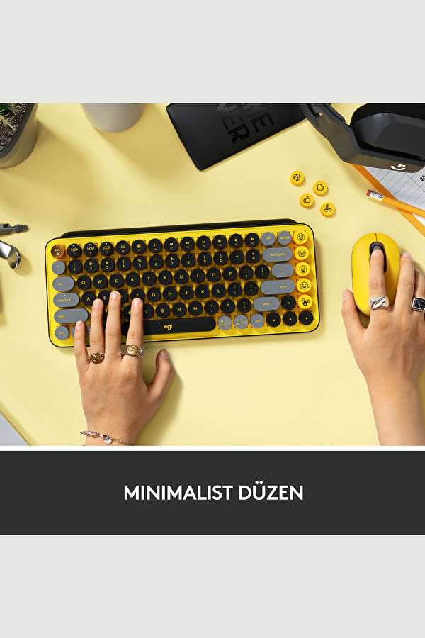 POP Keys Kablosuz Mekanik Klavye 5