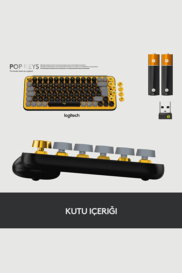 POP Keys Kablosuz Mekanik Klavye 8