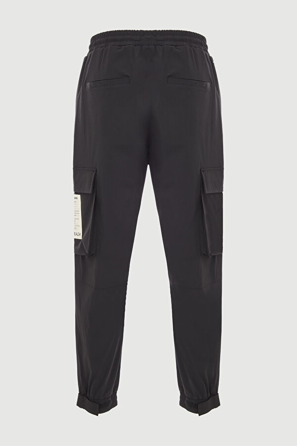 Oversize Siyah Dar Paça Pantolon 4