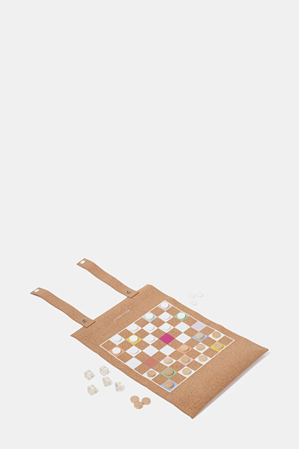 Cork Roll-Up Game Majorelle 2
