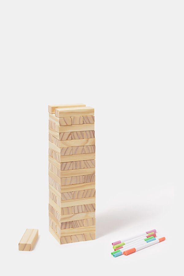 Colour-In Jumbling Tower Set Majorelle 4