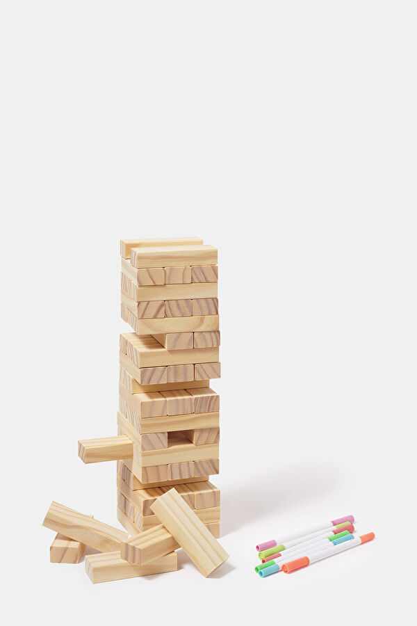 Colour-In Jumbling Tower Set Majorelle 5