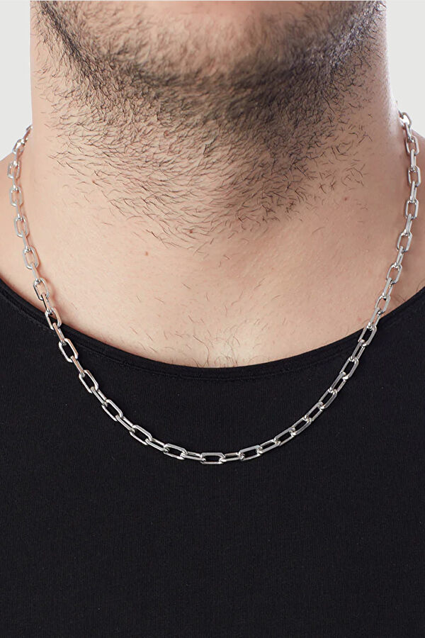 Silver Forsa Chain Necklace 3