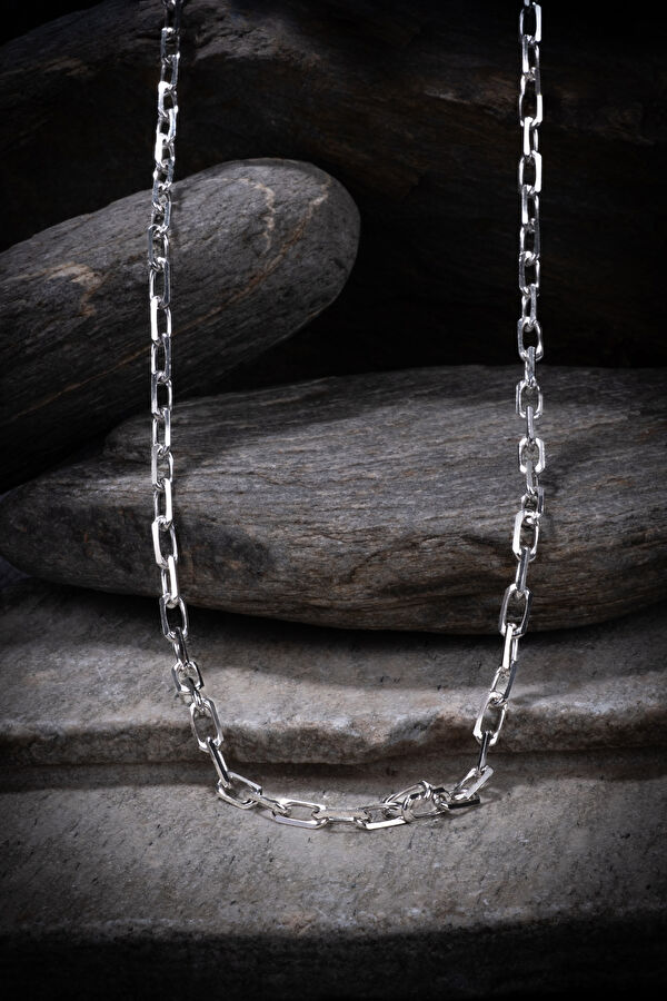 Silver Forsa Chain Necklace 4