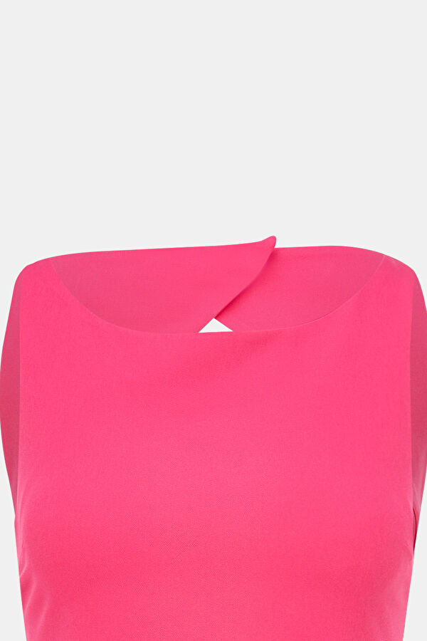 Pembe Mini Elbise 3
