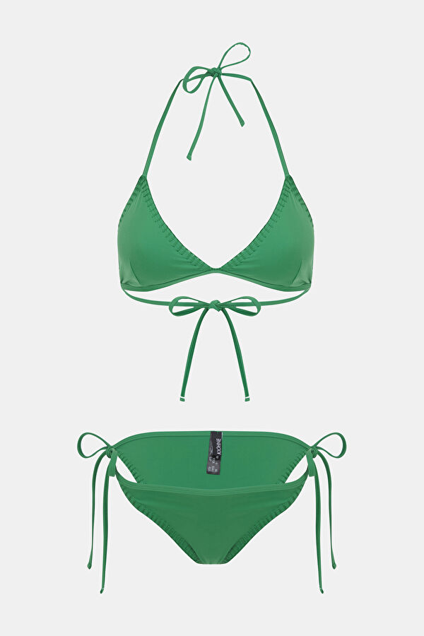 Green Halter Neck Bikini
