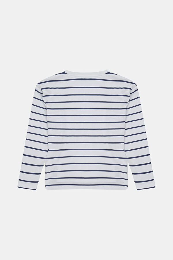 Aloha Striped Erkek Çocuk Uzun Kollu T-Shirt 2