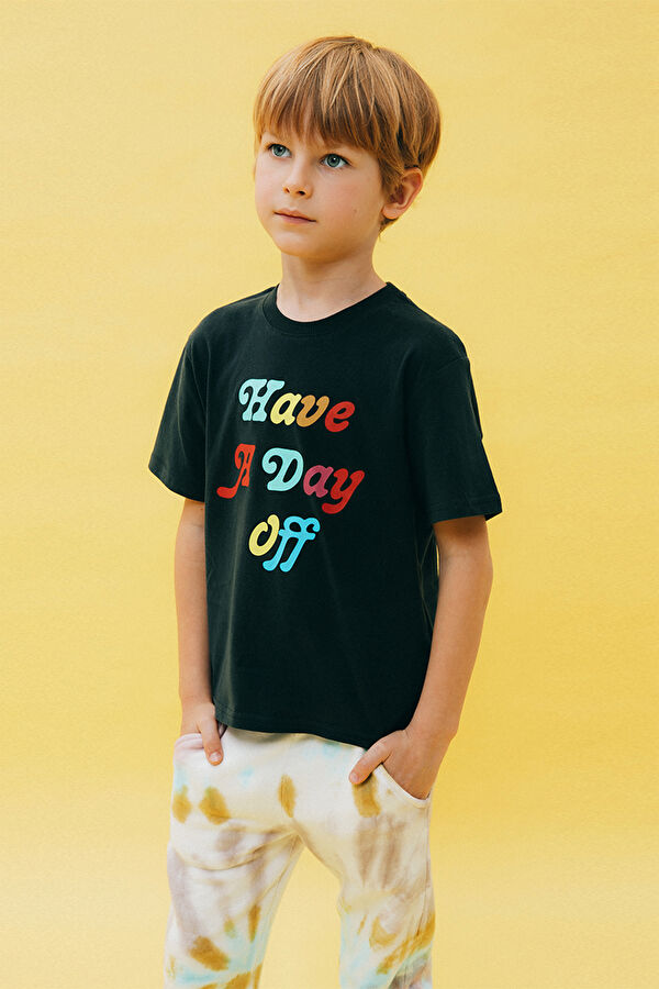 Multicolor Printed Bicycle Collar Tshirt 2