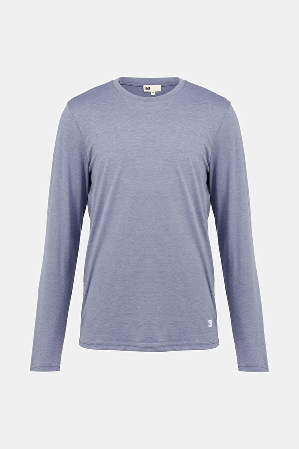 Mavi Bisiklet Yaka Erkek T-Shirt 4