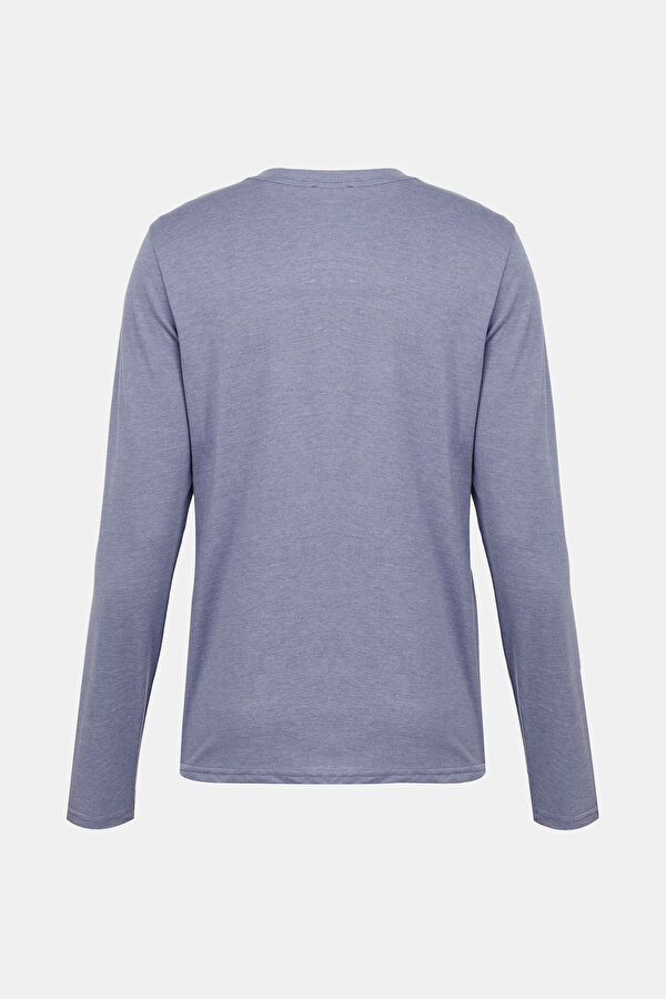 Mavi Bisiklet Yaka Erkek T-Shirt 5