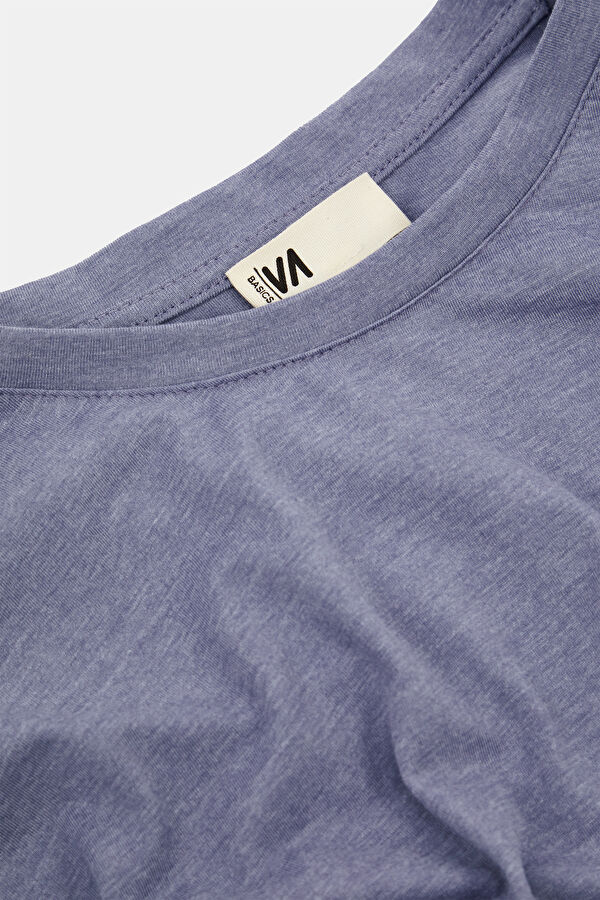 Mavi Bisiklet Yaka Erkek T-Shirt 6