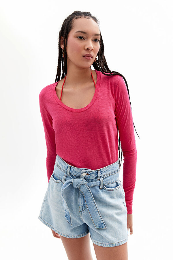 Fuşya T-Shirt