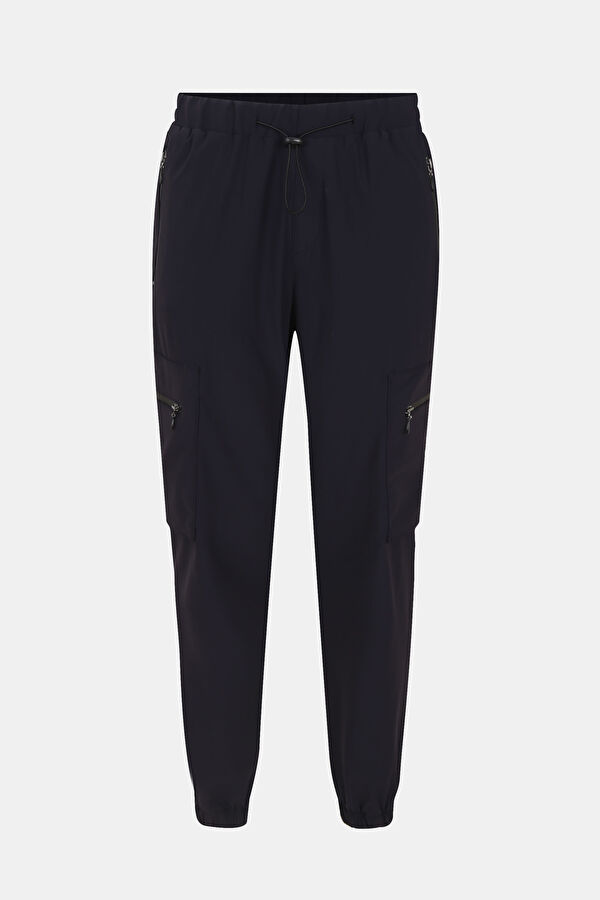 Lacivert Dar Paça Spor Pantolon