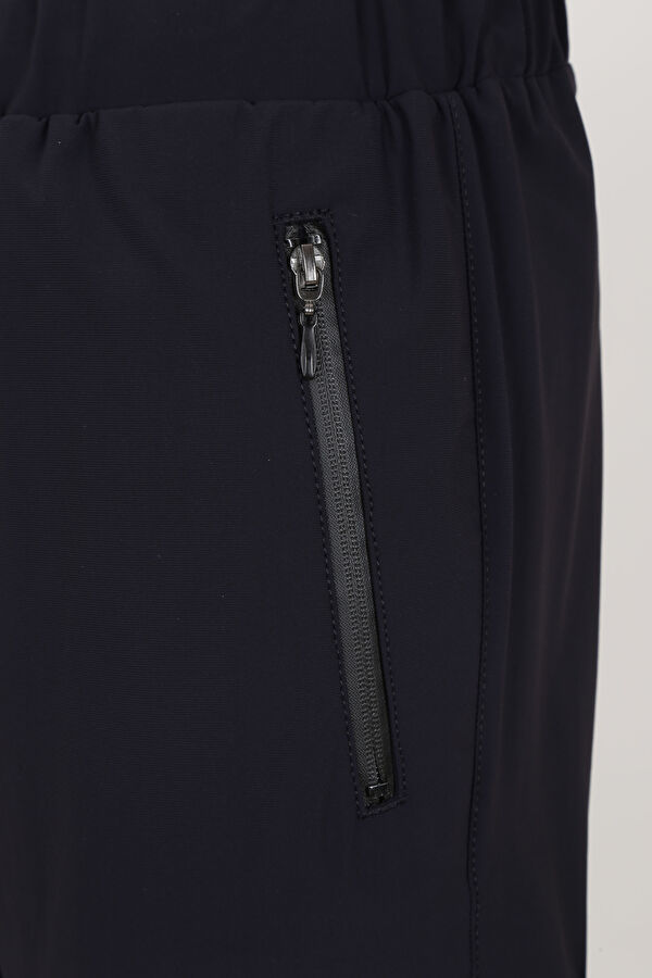 Lacivert Dar Paça Spor Pantolon 4